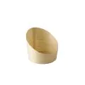 Snackbecher aus Holz "pure" Ø 8,2 cm · 8,5 cm - Bild 1 thumbnail
