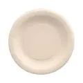 Teller aus Agrarresten "pure" rund Ø 18 cm weiss - Bild 1 thumbnail