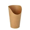 Wrap Cups, Pappe 470 ml 13,4 x 6 x 8 cm braun - Bild 1 thumbnail